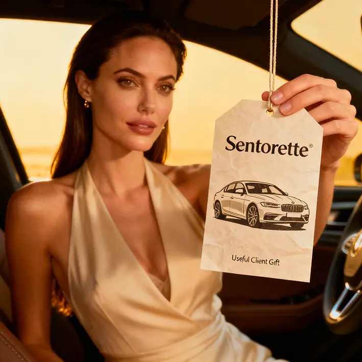 die Individualisierung des Auto-Lufterfrischers ermöglicht die Anpassung aller Details an die Zielgruppe﻿﻿