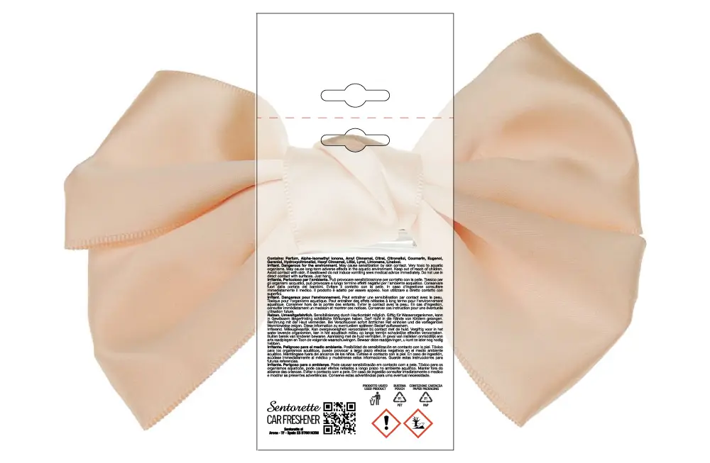 Modèle d’emballage personnalisé pour désodorisant voiture, parfum :﻿KHLOE-K