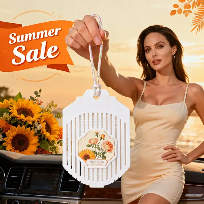 Aromatizadores de carro personalizados: prêmios exclusivos para programas de fidelidade e concursos em lojas de autopeças